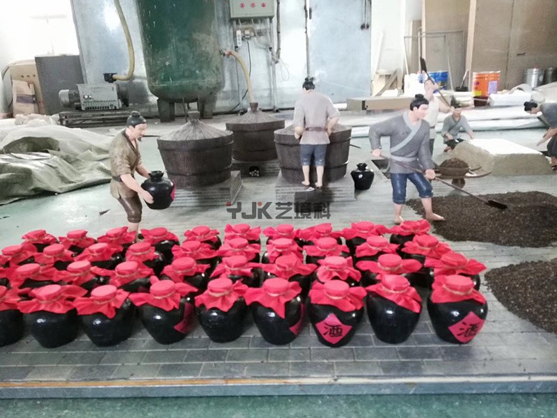 古代釀酒工藝場(chǎng)景